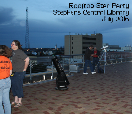 Rooftop Star Party July 2016